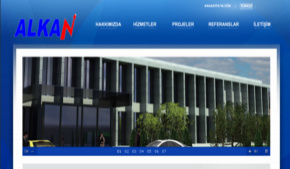 Alkan Mühendislik web tasarım